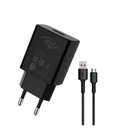 CHARGEUR TELEPHONE ITEL 10W 2X FAST CHARGING AVEC CABLE ICW-101E
